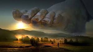 1280x800 free desktop backgrounds for surreal. Hd Wallpaper Silhouette Of Person Over Giant Foot Digital Wallpaper Fantasy Wallpaper Flare