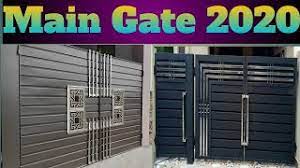 Iron gates one of the most important things that we need to choose the shape, colour and quality for wangsa design adalah produsen besi tempa yang sudah terpercaya akan kualitas dan professionaltasnya. Main Gate Top Modern Gate Ideas In 2020 Catalogue Youtube