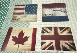 Maybe you would like to learn more about one of these? Buy American Or Canadian British French Flag Patterned Mouse Pad