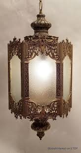 Hollywood Regency Lighting Fabulous Large Ornate Filigree Etsy Hanging Pendant Lights Large Hanging Pendant Lights Hanging Lights