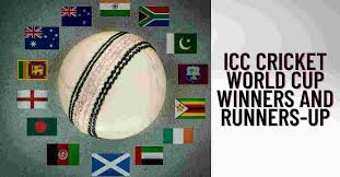 Since the first tournament was held in the year 1975 in england, the tournament has been held for eleven times so far, the 2015 world cup was the 11th while the 2019 world cup would be the 12th icc men's cricket world cup. List Of Icc Cricket World Cup Winners And Runners Up Odi T20 Leadcricket