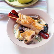 Putenroulade Mit Mangold Und Morcheln Rezept Mangold Rezepte Lebensmittel Essen
