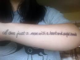 Bite That Tattoo On Your Shoulder Lyrics My Tattoo A Little Blurry Bad Picture But You Get It More To Come Soon I Am Just A Man With A Heart And Sinful Hands I Tattoo Cool Tattoos Bad