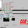 Wiring diagram for utility trailer with electric brakes. 1