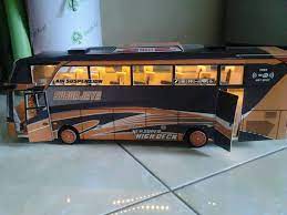 Gambar pola miniatur bus shd. Miniatur Bus Reza Miniatur Bis Karton