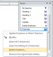 How to get rid of formatting marks in word? How Can I Reset A Style In Microsoft Word Super User
