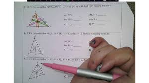 Algebra 2014 unit 5 relationships and triangles answers in pdf format if. Geometry 5 4 Notes Youtube