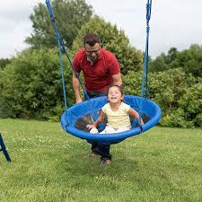 Balancoire nid d oiseau 92cm pour portique de 2 a 2 2m agres accessoire filet alice s garden. Balancoire De Nid Swing Diametre 90 Cm Hudora King Jouet Portiques Balancoires Et Aires De Jeux Hudora Sport Et Jeux De Plein Air