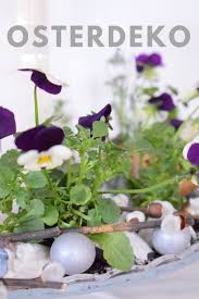 Osterdeko Idee Decoratiune De Paste Easter Decor Idea Osterdeko Fruhlingsblumen Basteln Diy Deko Selber Machen