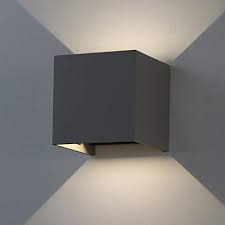*neu* led wandlampe arcchio up/down, schwarz / gold, verkaufe hier 2 neue wandlampen arcchio in ovp. Ip65 Hengda 2 Stucke Led Wandleuchte Innen Aussen 7w Warmweiss Wandlampe Schwarz Mit Einstellbar Abstrahlwinkel Up Down Wandbeleuchtung Schlafzimmer Bad Flur Wandbeleuchtung Beleuchtung