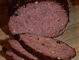 Homemade summer sausage and pepperoni recipes summer sausage and pepperoni summer sausage and pepperoni just like from the store, no pork, can use all we all love summer sausage and we all love garlic! Double Garlic Smoked Summer Sausage Recipe Summer Sausage Recipes Homemade Summer Sausage Smoked Food Recipes