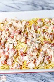 · pace® picante sauce provides the flavor punch to this peanut sauce seasoned with soy, ginger and garlic. Easy Baked Chicken Spaghetti An Alli Event
