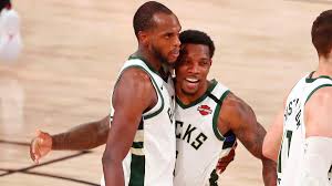 Khris middleton entered sunday's action averaging 22.0 points, 7.7 rebounds and 4.5 assists thus far in the playoffs. Bucks Vs Heat Khris Middleton Reminds Us That Giannis Isn T The Team S Only All Star With Season Saving Show Cbssports Com