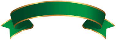 Green Gold Banner Transparent Clip Art Gold Banner Green And Gold Banner
