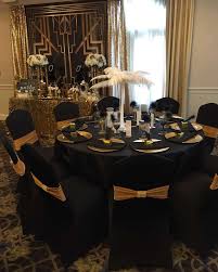 Because a great gatsby party will require costumes or themed outfits, you want to make sure you give your guests ample time to rsvp and find something fabulous to wear to your fete. Great Gatsby Birthday Party Ideas Photo 2 Of 22 Catch My Party Great Gatsby Themed Party Gatsby Party Decorations Gatsby Birthday Party