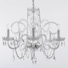 Shop Gallery Venetian Style All Crystal Chandelier Overstock 8352472