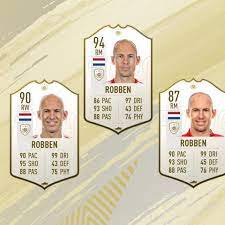 Arjen robben sees a massive upgrade to 88 from just 80 on his usual gold card. Arjen Robben Retires Does He Deserve An Icon Card Fifa