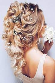 33 Stylish Wedding Hairstyles With Hair Down Wedding Forward Hair Styles Wedding Hairstyles For Long Hair Wedding Hair Down