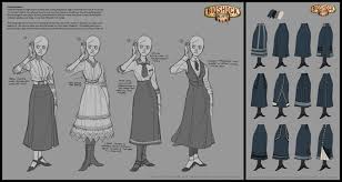 Elizabeth Bioshock Infinite Concept Art Bioshock Infinite Concept Art By Claire Hummel Concept Art World Bioshock Infinite Bioshock Character Design