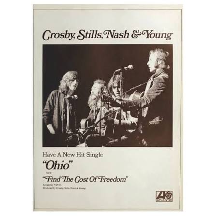 Crosby, Stills, Nash And Young - Ohio / Find The Cost Of Freedom - Atlantic  - USA - 45-2740 - 7" Single - 45cat