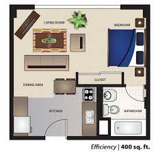 In this nifty home tour, we take a look at how one nyc dweller managed to transform a small studio apartment into her own special home.subscribe to buzzfeed. 450 Sq Ft Studio Apartment Floor Plan Apartment Poster