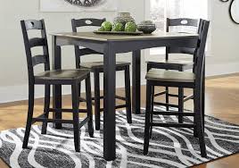 Square counter height dining set. Froshburg 5pc Counter Height Dining Set Lexington Overstock Warehouse