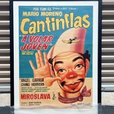 Original Cantinflas Movie Poster Golden Era 1947 for Sale in Glendale, CA