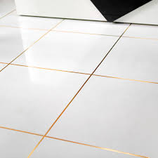 These vinyl tiles feature a handy peel and stick backing with a permanent adhesive for easy application and added durability. Huis 50m Self Adhesive Pvc Tiles Sticker Waterproof Tape Grout Wall Gap Floor Strip Luxclusif Com