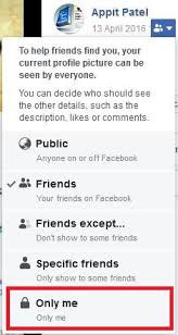 Select a new audience (friends or only me). How To Hide Your Facebook Account From Public Search Bestusefultips