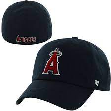 Mens 47 Brand Blue Los Angeles Angels Of Anaheim Franchise Fitted Hat Fitted Hats Hats Los Angeles Angels