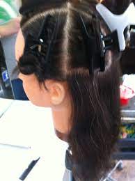 Sectioning For Half Head Of Foils Hair Color Techniques Q Hair Hair Training