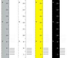 restickable wall ruler height chart white felt