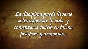 Resultado de imagen para LA DISCIPLINA