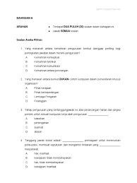 Sila semak bagi memastikan bahawa pek peperiksaan ini. Soalan Past Year Hubungan Etnik Upsi Kecemasan 1