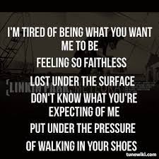 Lyricart For Numb By Linkin Park Music Lyrics Music Quotes Song Quotes
