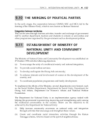 It is indeed a nation of diversity and unity where various ethnic groups live together to strive for considering this demographic background, malaysia can be seen as a melting pot of various races. Topic 9 Integration And National Unity