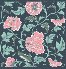You can do the same flower pattern with flat. Chinese Blue Flower Border Vector Images Over 280