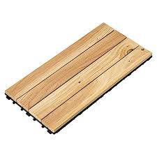 Klick Holzfliese Douglasie 60 X 30 Cm 2er Pack Holzfliesen Fliesen Klick Fliesen Balkon