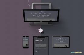 Download Free Desktop Monitor Mockup Zippypixels Mockup Monitor Android Tab