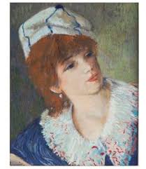 Study For Girl At A Boating Party 1880 (In The Style Of P.A. Renoir)