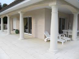 Colonne Pleine Et Monobloc En Beton Arme Lisse Modele Toscane Colonne Romaine Beton Prefabrique Prefabrique Colonnes Romaines
