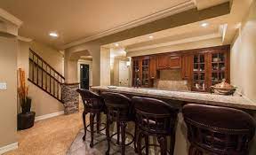 Looking for basement bar ideas? 20 Finished Basements With Amazing Bar Setups