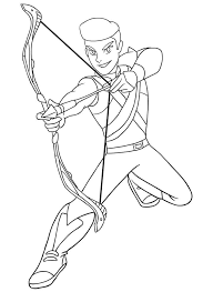 Some age fade of pages. Bow From She Ra Princess Coloring Page Free Printable Coloring Pages For Kids