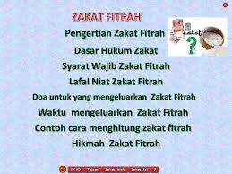 Hukum zakat fitrah & siapa yang wajib membayarnya? Sebelum Belajar Mari Berdoa Dahulu Zakat Fitrah Skkd