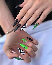 Manikyur Grunge Nails Punk Nails Edgy Nails