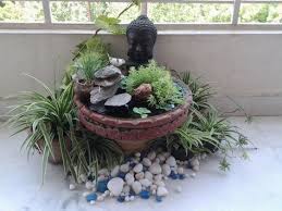 Miniteich Anlegen 37 Kleine Oase Auf Dem Balkon Buddha Garden Zen Garden