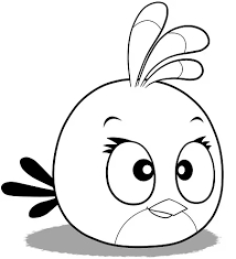 Angry birds space orange bird coloring pages — fitfru style. 15 Best Printable Angry Birds Colouring Pages For Kids