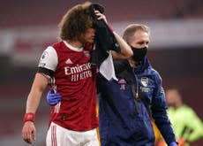 David luiz and raul jimenez injury | arsenal vs wolves 2020. Raul Jimenez Injury Wolves Striker Leaves Hospital After Surgery On Fractured Skull The Independent