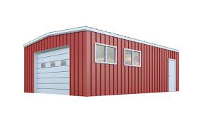 24x30 Garage Package Plans General Steel Shop Metal Building Kits Metal Building Homes Metal Garage Buildings