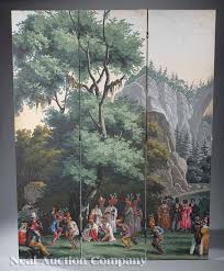 0101 Jean Zuber Et Cie Wallpaper Screen Lot 101 Scenic Wallpaper Mural Wallpaper Zuber Wallpaper